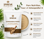 SPIREVA Natural Ashwagandha Powder