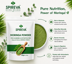 SPIREVA Natural Moringa Leaf Powder