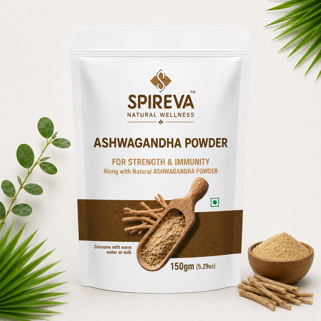 SPIREVA Natural Ashwagandha Powder