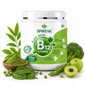 SPIREVA Plant-Based B12 Supplement | Daily Energy & Wellness Nutrition Powder