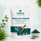 Natural Spirulina Powder – Protein & Antioxidant Rich Superfood for Immunity, Energy & Wellness | 100% Natural