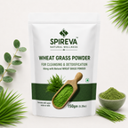 Natural Wheatgrass Powder | Ayurvedic Green Superfood Supplement | Rich in Nutrients & Antioxidants