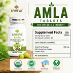 Natural Amla Tablets | Ayurvedic Vitamin C & Immunity Support Supplement | Herbal Wellness Tablets