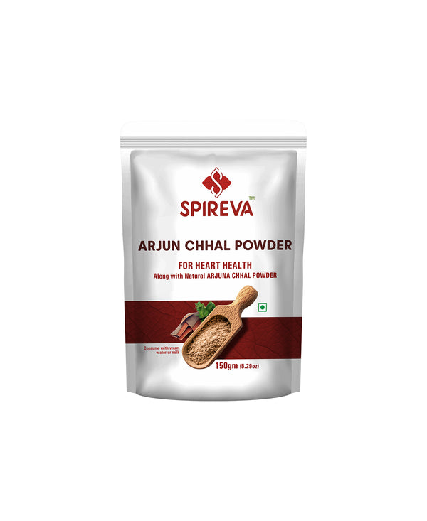 SPIREVA Arjun Chaal Powder | Ayurvedic Herbal Powder for Heart Health, Blood Pressure & Cardiovascular Wellness