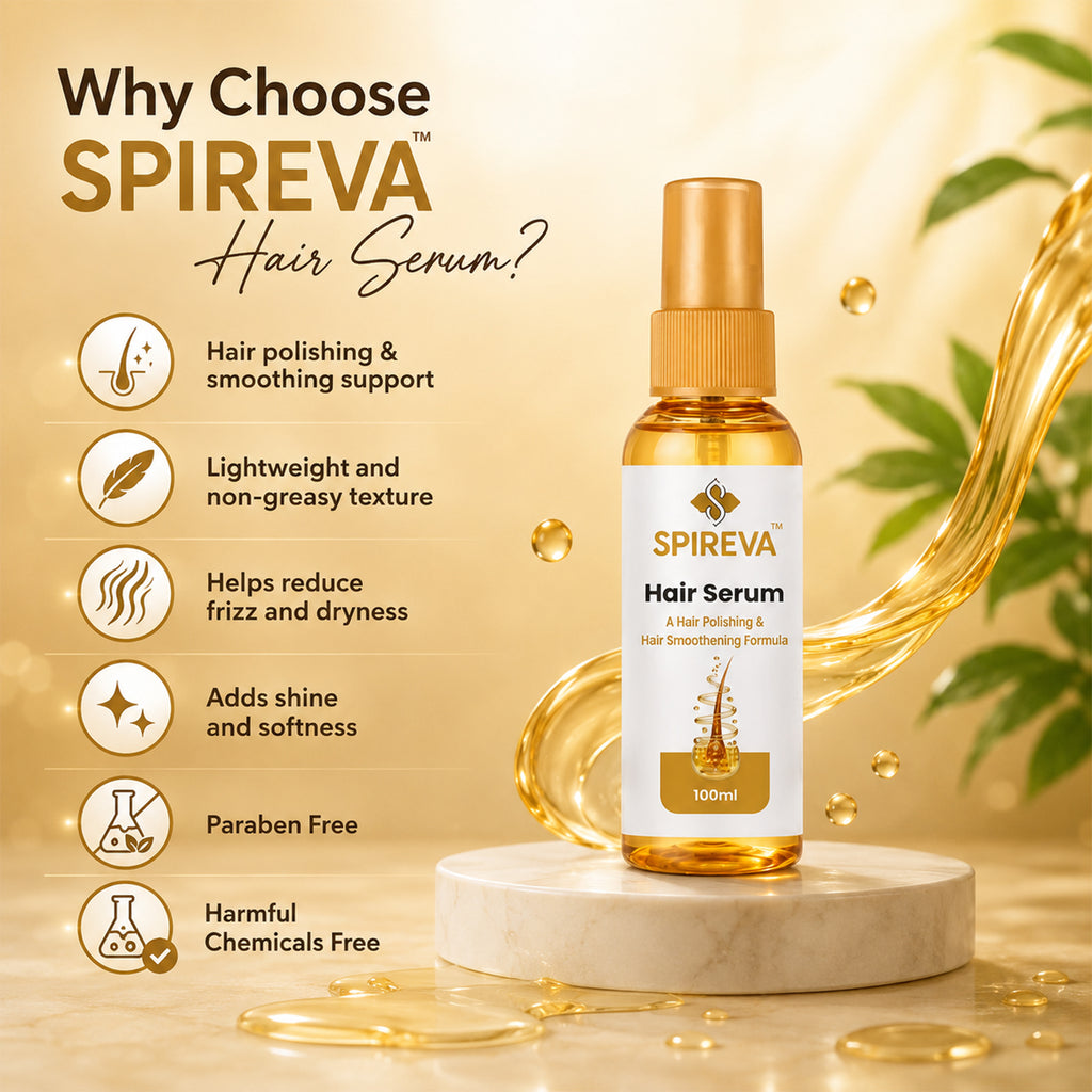 SPIREVA Hair Serum – Hair Polishing & Hair Smoothing Solution