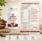 Spireva Arjuna Chaal Tablets | Ayurvedic Herbal Supplement For Cardiovascular Wellness, Manage Cholesterol Levels And Regulate Blood Pressure