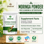 SPIREVA Natural Moringa Leaf Powder