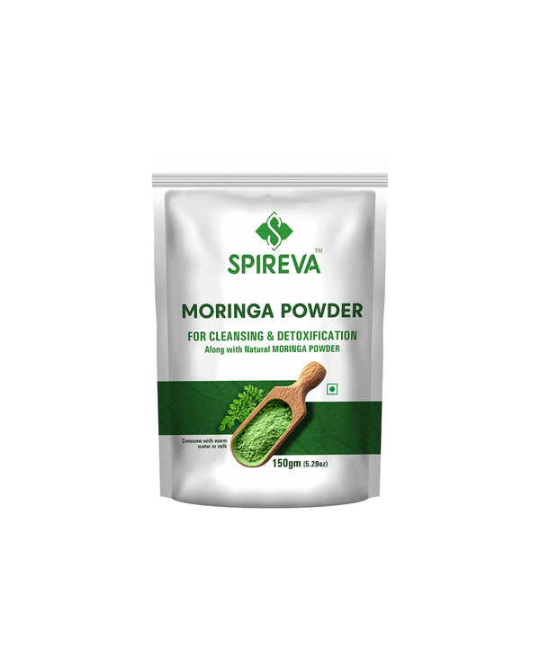 SPIREVA Natural Moringa Leaf Powder