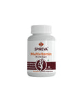 SPIREVA Natural Multivitamin Capsules | Immunity Booster, Stress Relief & Energy Support for Men & Women | Herbal Wellness Formula