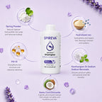 SPIREVA Spirulina Shampoo – Ayurvedic Nourishment for Strong, Silky & Healthy Hair