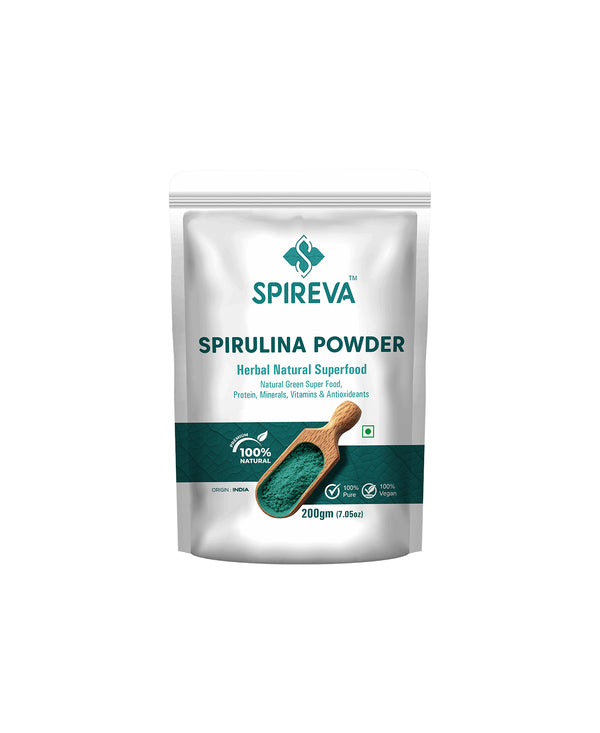 Natural Spirulina Powder – Protein & Antioxidant Rich Superfood for Immunity, Energy & Wellness | 100% Natural