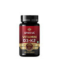 SPIREVA Vitamin D3 with K2 MK7 | High Potency Bone Strength & Calcium Absorption Support